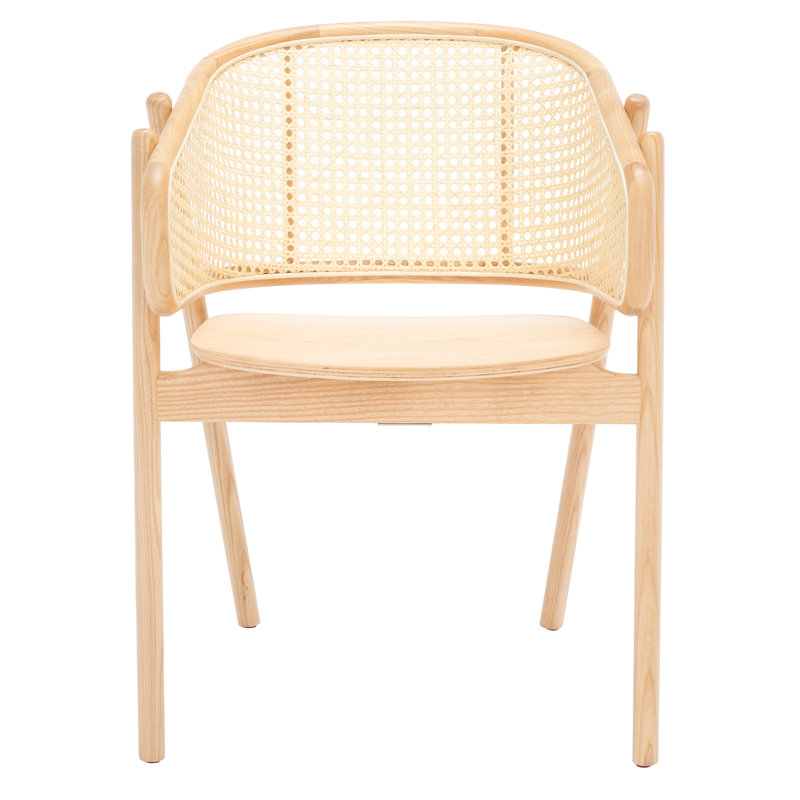 Caraline Rattan Back Dining Chair & Reviews Joss & Main